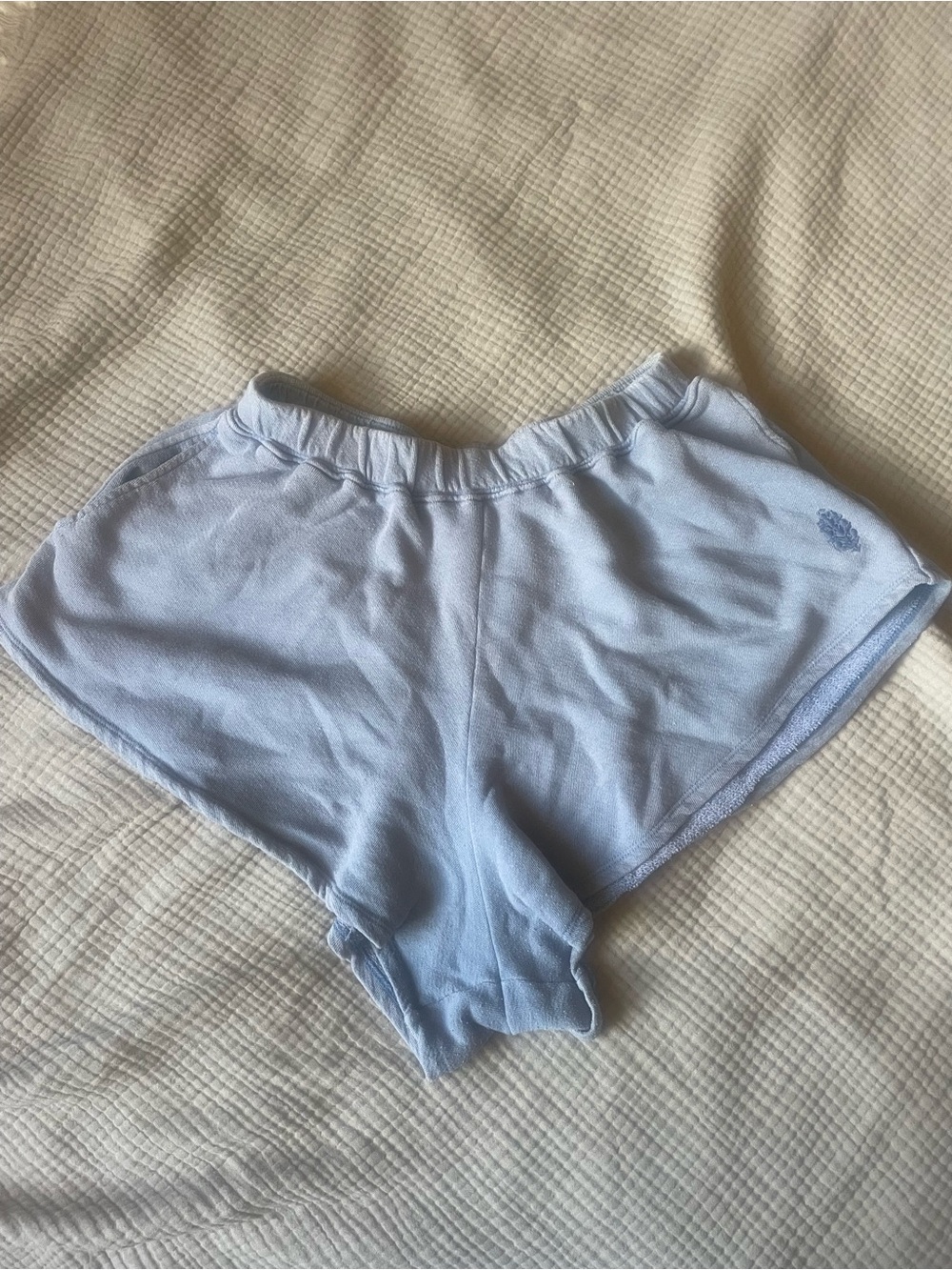 Periwinkle Women's Elastic Waist Shorts